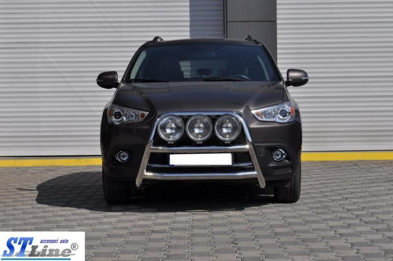 Купити Кенгурятник WT018 (нерж.) для Mitsubishi ASX 2010-2023 рр