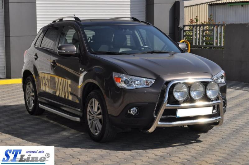 Купити Кенгурятник WT018 (нерж.) для Mitsubishi ASX 2010-2023 рр