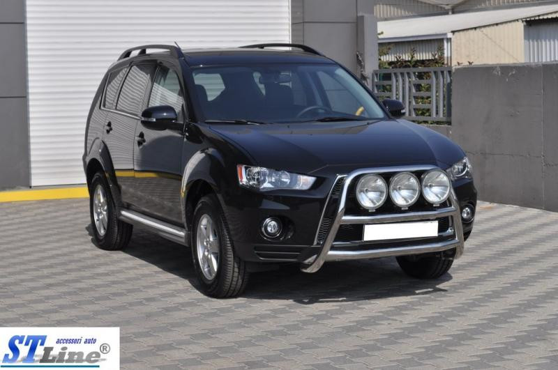 Купити Кенгурятник WT018 (нерж.) для Mitsubishi Outlander 2006-2012 рр