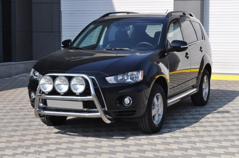 Купити Кенгурятник WT018 (нерж.) для Mitsubishi Outlander 2006-2012 рр