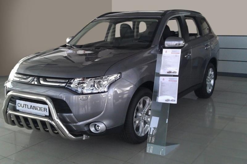 Купити Кенгурятник WT002 (нерж.) для Mitsubishi Outlander 2012-2021 рр