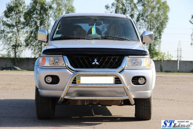 Купити Кенгурятник WT022 (нерж) для Mitsubishi Pajero Sport 1996-2007 рр