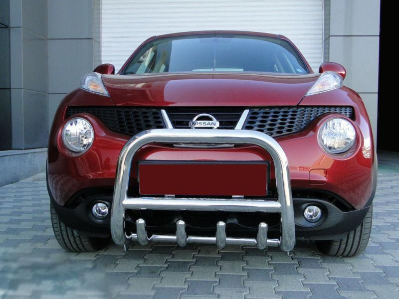 Купити Кенгурятник QT006 (нерж) для Nissan Juke 2010-2019 рр