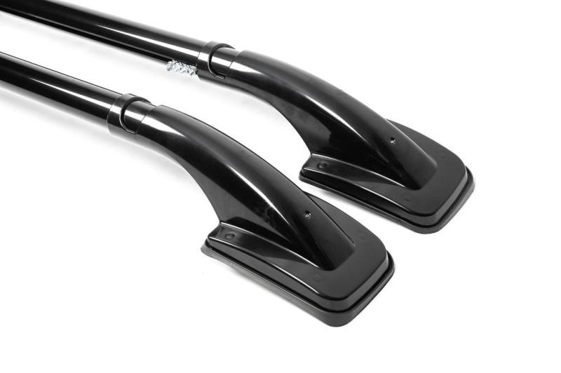 Купити Рейлінги з перемичками (2 шт, чорні) для Toyota Hilux 2015- рр