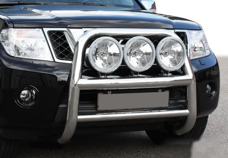 Купити Кенгурятник WT018 (нерж) для Nissan Pathfinder R51 2005-2014рр