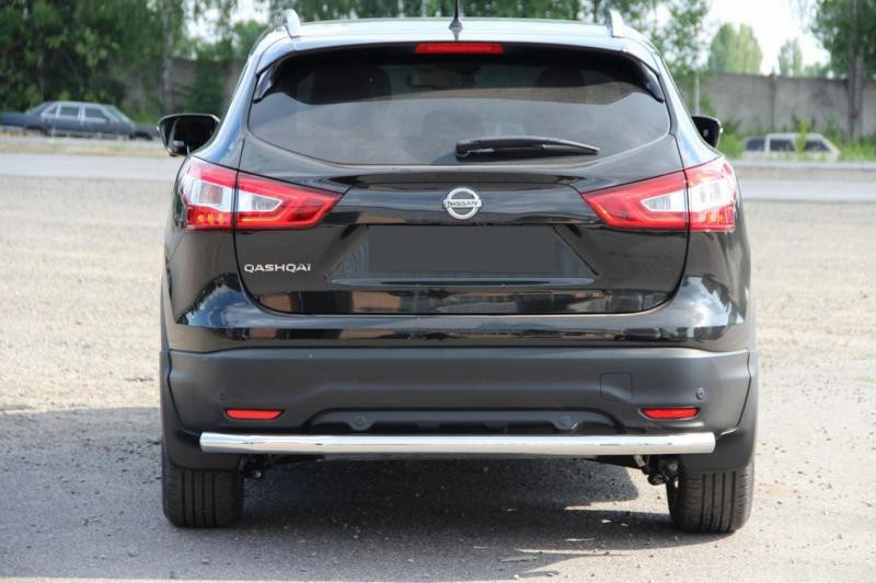 Купить Задняя дуга AK002 (нерж) для Nissan Qashqai/Rogue Sport 2014-2021 гг