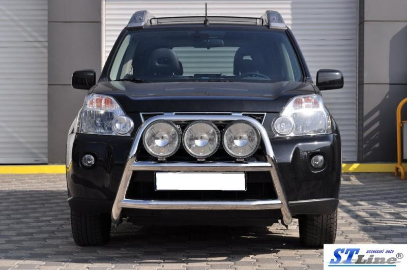 Купить Передняя защита WT018 (нерж) для Nissan X-trail T31 2007-2014 гг
