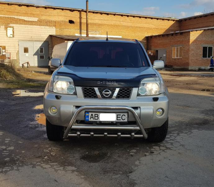 Купить Передняя защита WT003 (нерж) для Nissan X-trail T31 2007-2014 гг