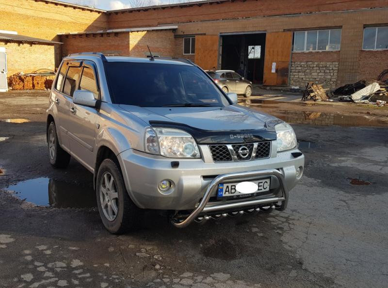 Купить Передняя защита WT003 (нерж) для Nissan X-trail T31 2007-2014 гг