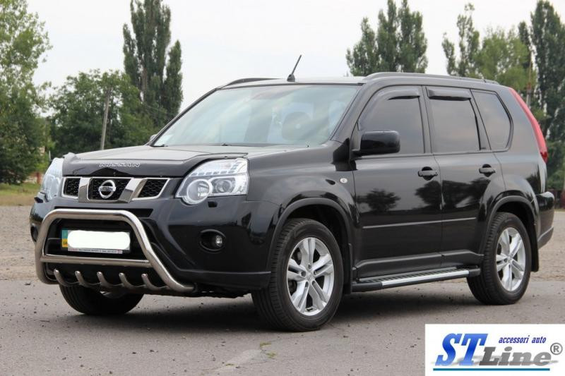 Купить Передняя защита WT003 (нерж) для Nissan X-trail T31 2007-2014 гг