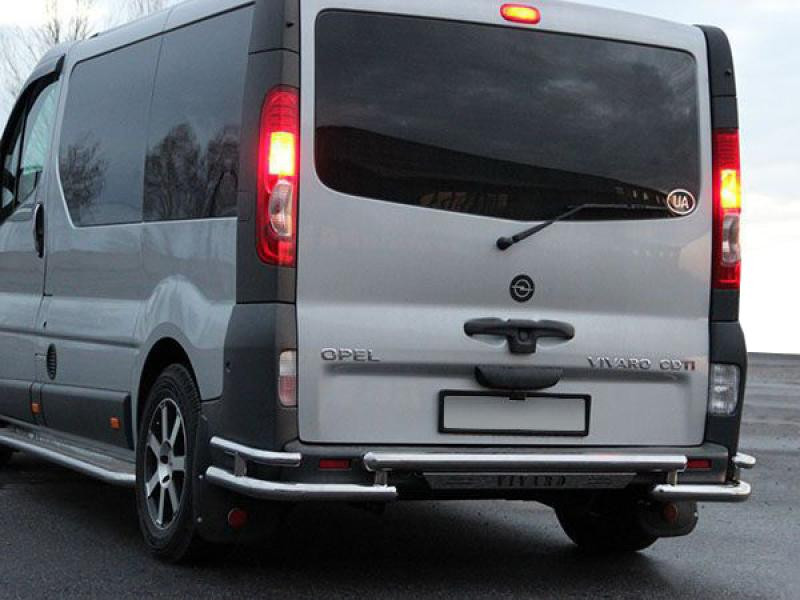 Купить Задняя защита AK-Special (нерж) для Renault Trafic 2001-2015 гг