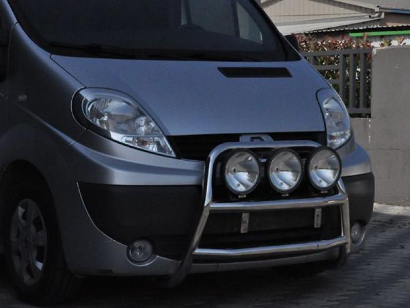 Купити Кенгурятник WT018 (нерж.) для Renault Trafic 2001-2015 рр