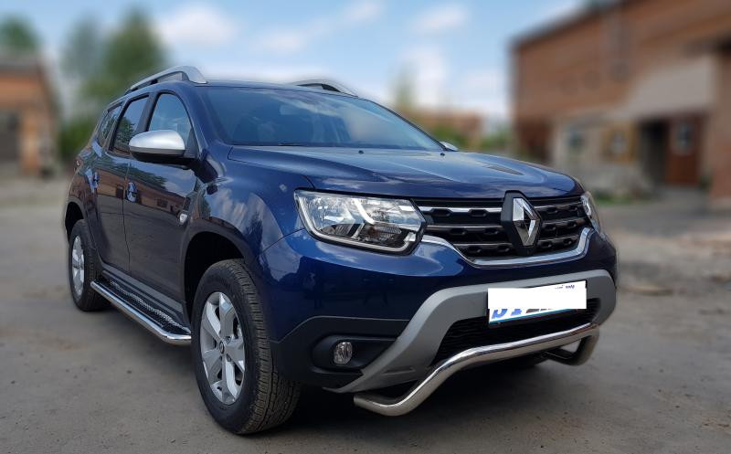 Купити Кенгурятник ST011 (нерж.) для Renault Duster 2008-2017 рр
