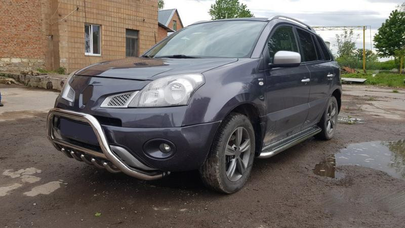 Купити Кенгурятник WT003 (нерж.) для Renault Koleos 2008-2016 рр