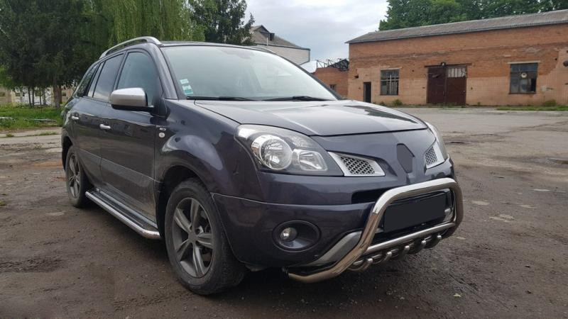 Купити Кенгурятник WT003 (нерж.) для Renault Koleos 2008-2016 рр