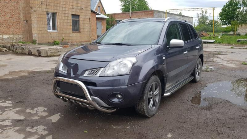 Купити Кенгурятник WT003 (нерж.) для Renault Koleos 2008-2016 рр
