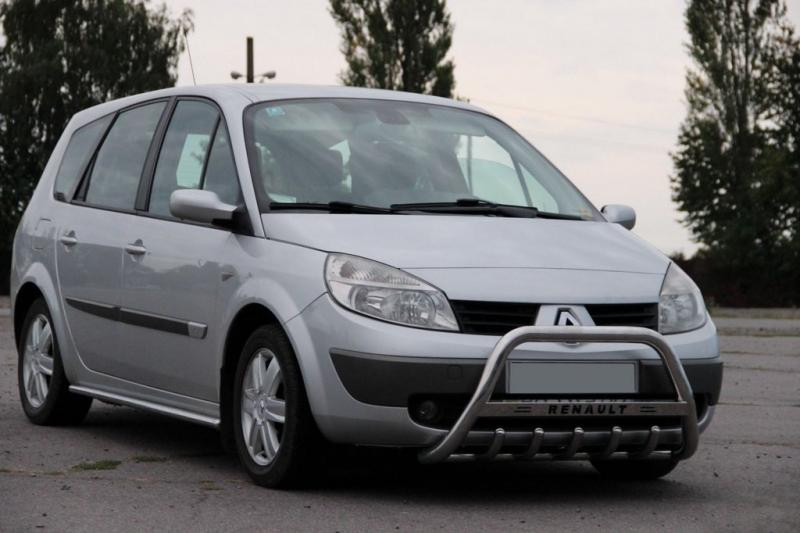 Купити Кенгурятник WT004 (нерж.) для Renault Scenic/Grand 2003-2009 рр