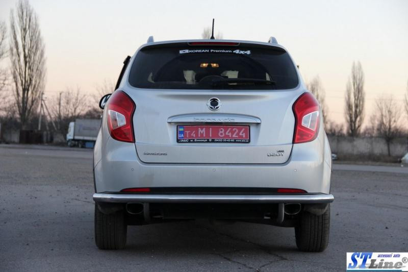 Купити Задня дуга AK005 (нерж) для SsangYong Korando 2010-2019 рр