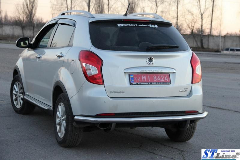 Купити Задня дуга AK005 (нерж) для SsangYong Korando 2010-2019 рр