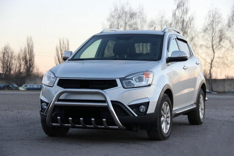 Купити Кенгурятник WT003 (нерж.) для SsangYong Korando 2010-2019 рр