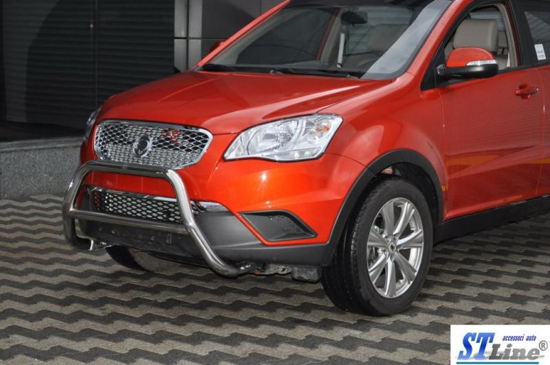 Купити Кенгурятник WT005 (нерж.) для SsangYong Korando 2010-2019 рр