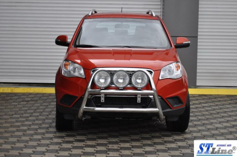 Купити Кенгурятник WT018 (нерж.) для SsangYong Korando 2010-2019 рр