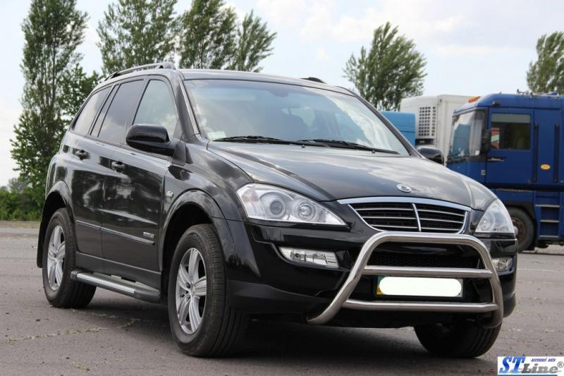Купити Кенгурятник WT022 (нерж) для SsangYong Kyron 2005-2014 рр
