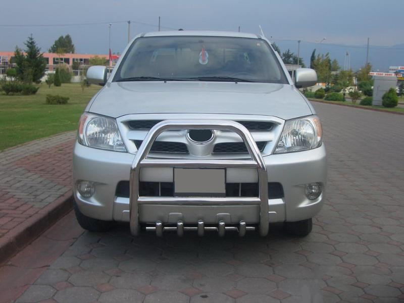 Купити Кенгурятник QT007 (нерж.) для Toyota Hilux 2006-2015 рр