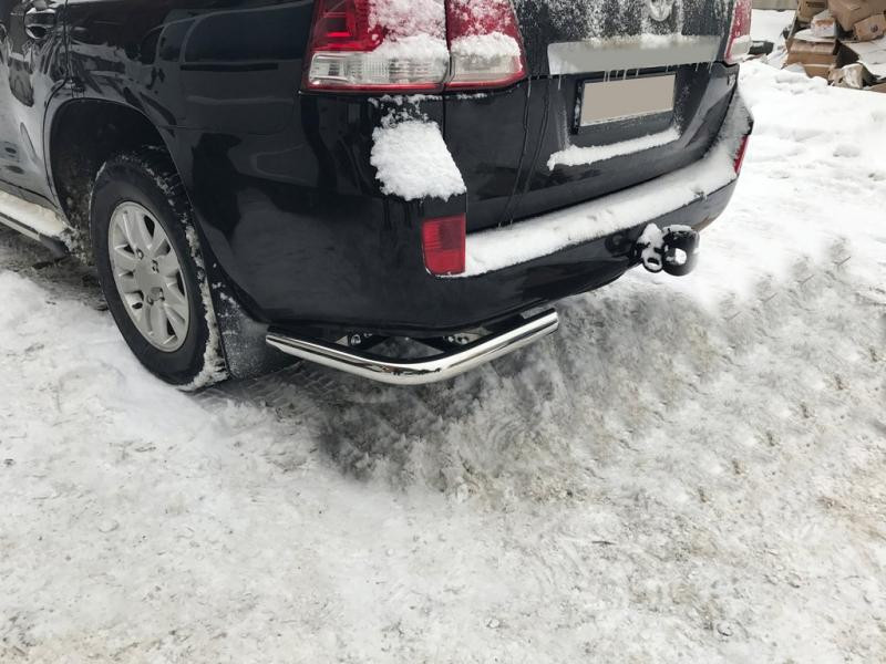 Купити Задні куточки AK003 (2 шт., нерж) для Toyota Land Cruiser 200