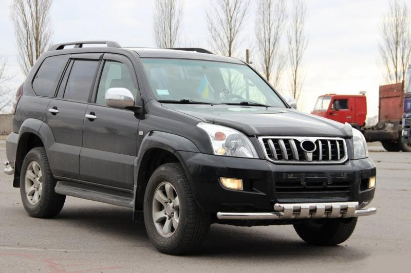 Купить Передняя дуга ST015 (нерж.) для Toyota Land Cruiser Prado 120