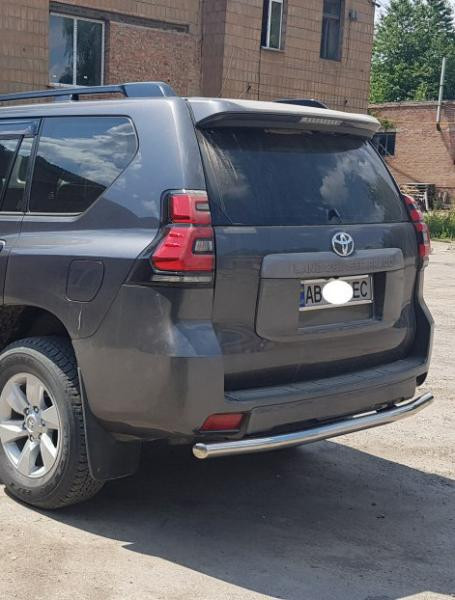 Купити Задня дуга AK002 (нерж) для Toyota Land Cruiser Prado 150