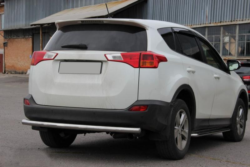 Купити Задня дуга AK002 (нерж) для Toyota Rav 4 2013-2018 рр