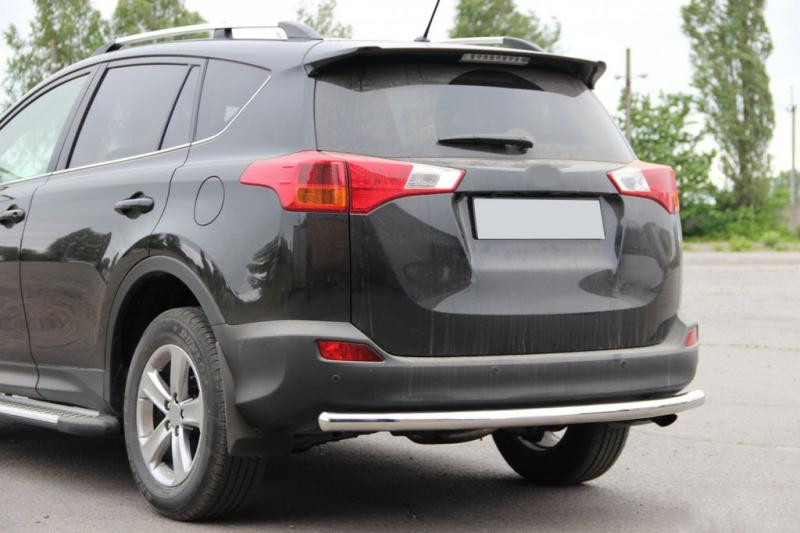 Купити Задня дуга AK002 (нерж) для Toyota Rav 4 2013-2018 рр