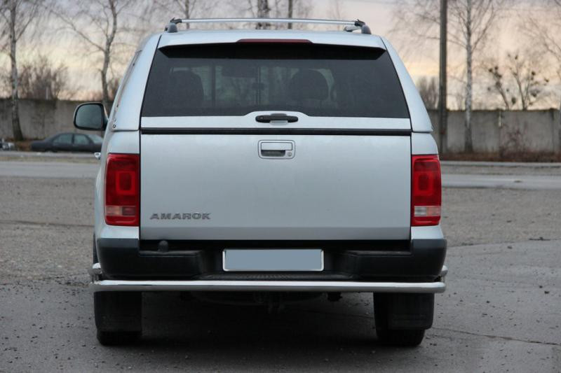 Купити Задній захист AK005-2 (2 шт., нерж) для Volkswagen Amarok 2010-2022 рр