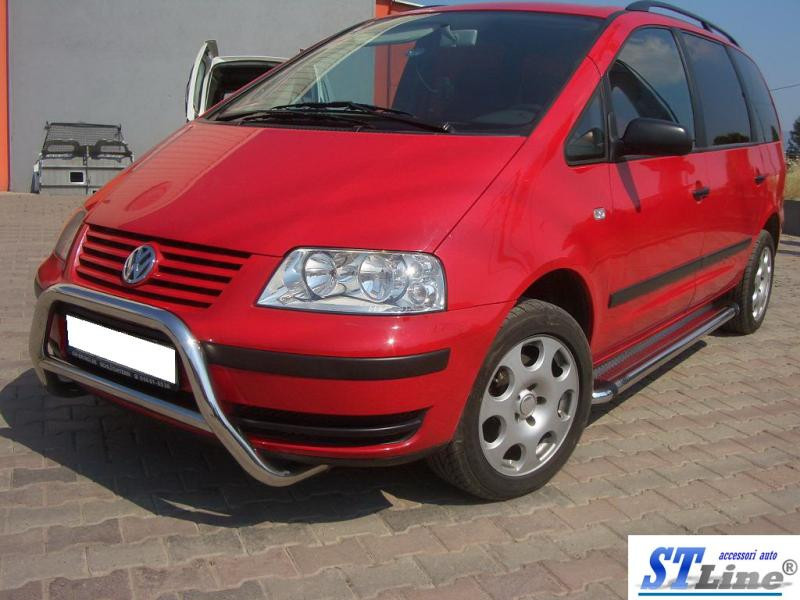 Купити Кенгурятник WT005 (нерж) для Volkswagen Sharan 1995-2010 рр