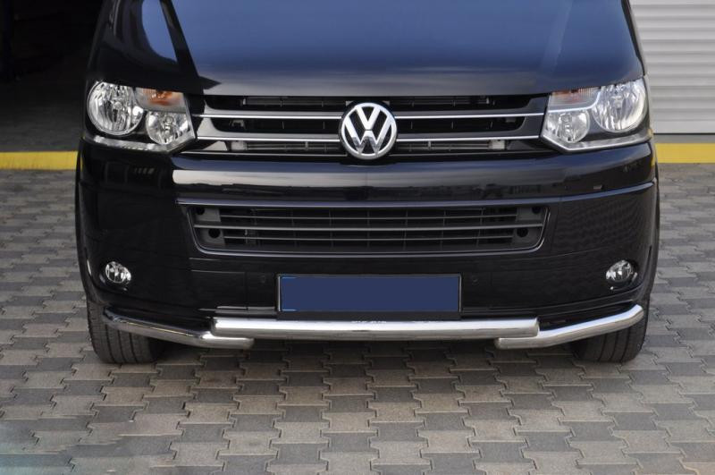 Купить Нижняя губа ST009 Greyder (нерж) для Volkswagen T5 2010-2015 гг