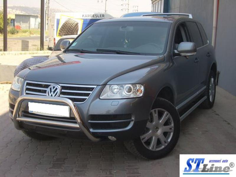 Купити Кенгурятник WT005 Colt (нерж) для Volkswagen Touareg 2002-2010 рр