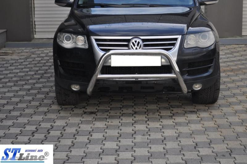 Купити Кенгурятник WT005 Colt (нерж) для Volkswagen Touareg 2002-2010 рр