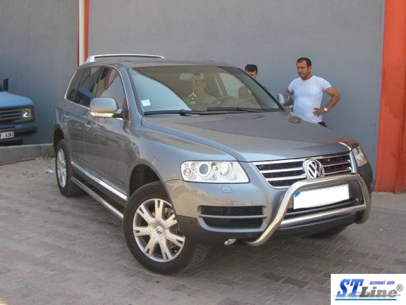Купити Кенгурятник WT005 Colt (нерж) для Volkswagen Touareg 2002-2010 рр