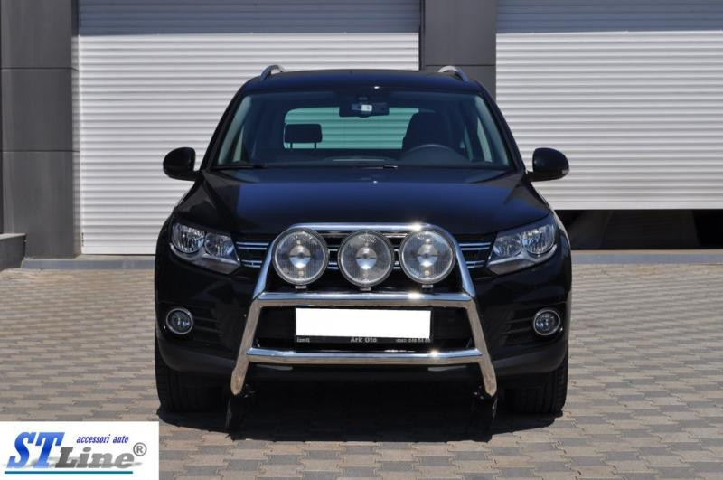 Купити Кенгурятник WT018 (нерж) для Volkswagen Tiguan 2007-2016 рр