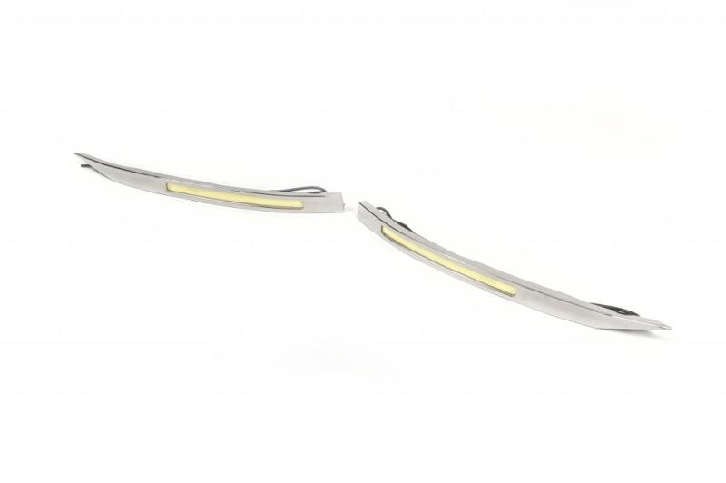 Купить Ходовые огни Хром (2014-2025, LED) для Fiat Doblo II