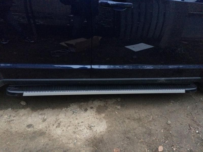 Купить Боковые пороги Maya V1 (2 шт., алюминий) для Fiat Freemont