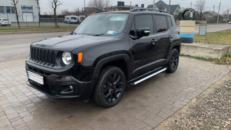 Купити Бокові пороги Maya V1 (2 шт., алюміній) для Jeep Renegade