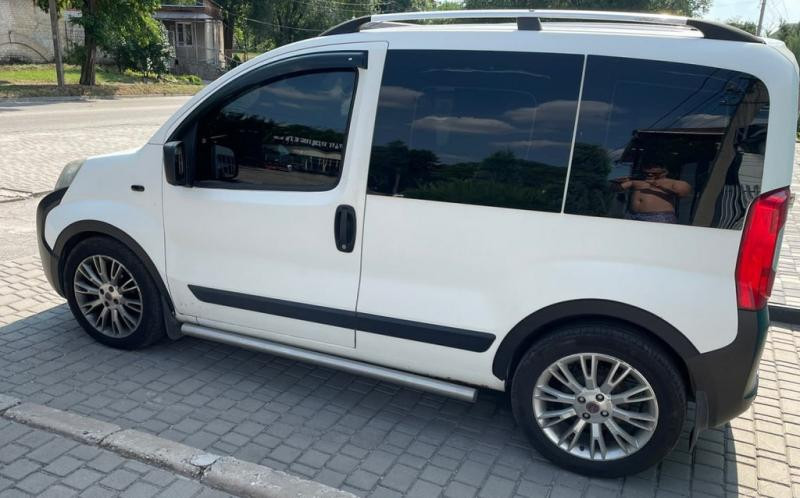 Купити Накладки на арки (4 шт, чорні) 1 бічні двері, ABS-пластик для Fiat Fiorino/Qubo