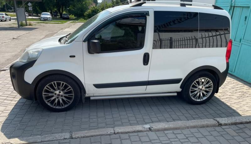 Купити Накладки на арки (4 шт, чорні) 1 бічні двері, ABS-пластик для Fiat Fiorino/Qubo
