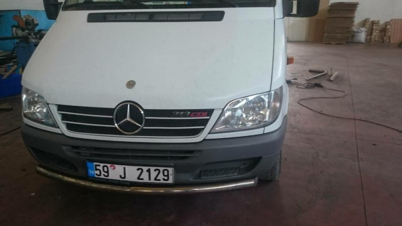 Купити Передній ус ST008 (нерж.) для Mercedes Sprinter W901/902/903/904/905 1995-2006 рр