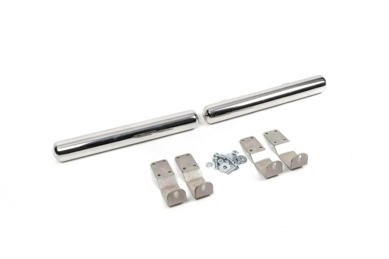 Купити Бічні труби за заднім колесом (2 шт., нерж) Середня база для Volkswagen LT 1995-2006 рр