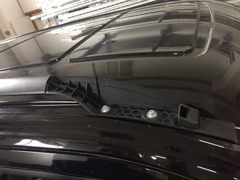 Купить Рейлинги черные ELITE (пласт. ножки) Средняя база (LONG) для Mercedes Vito/V-class W447 2014- гг