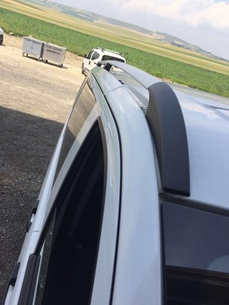 Купити Рейлінги ELITE Хром (пласт. ніжка) Коротка база (Short, Compact) для Mercedes Vito / V-class W447 2014- рр