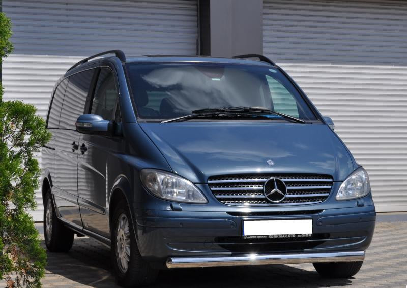 Купить Губа нижняя ST008 (нерж) 2004-2010, 51мм для Mercedes Vito W639